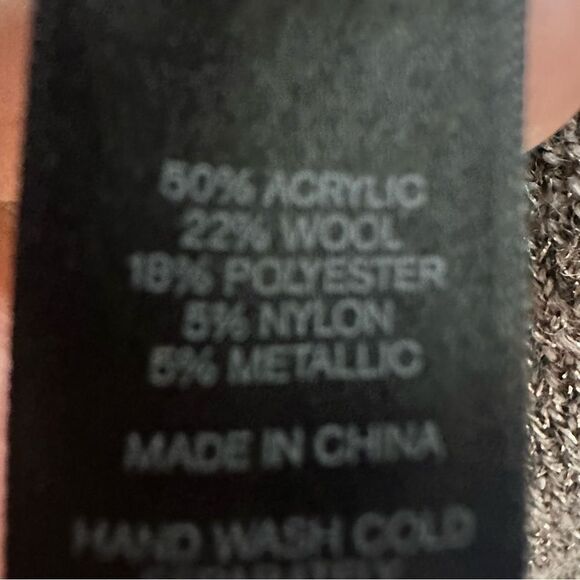 Express small brown sparkly cardigan - Picture 3 of 7